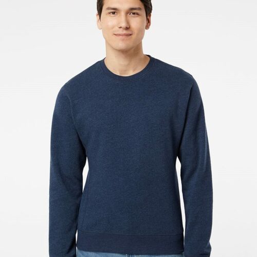 Unisex Triblend Fleece Crewneck Sweatshirt Thumbnail