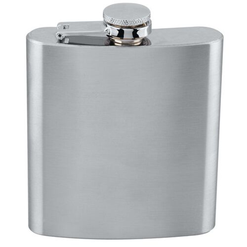 6oz Stainless Steel Flask Thumbnail